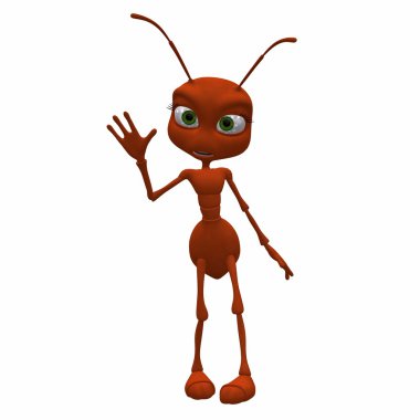 Red ant clipart