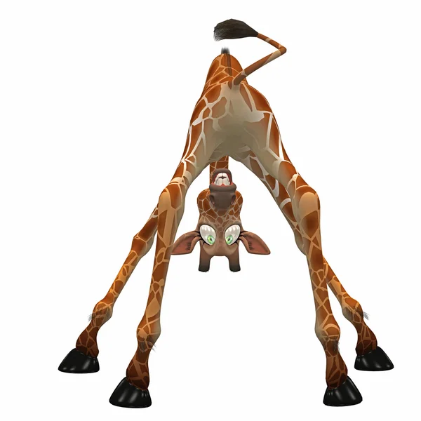 Fumetto giraffa — Foto Stock