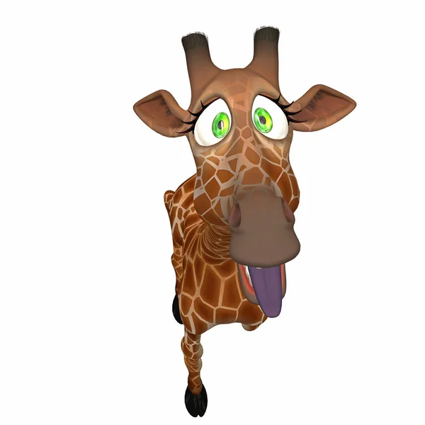 Girafa toon — Fotografia de Stock