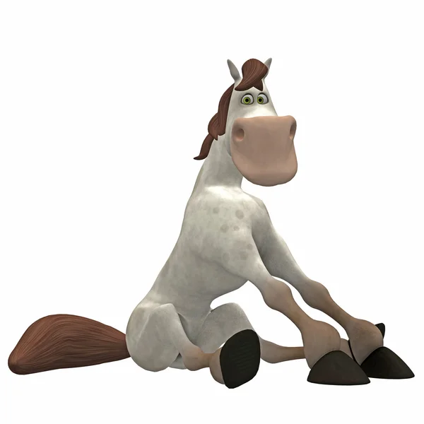 Koń toon — Zdjęcie stockowe