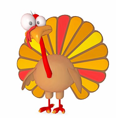 Turkey toon clipart