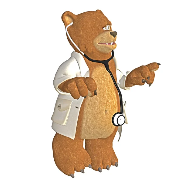 Doutor urso. — Fotografia de Stock