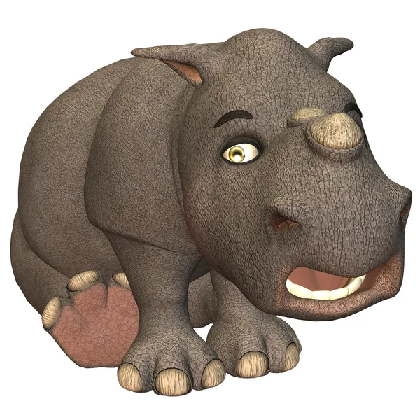 Rhino トゥーン — ストック写真