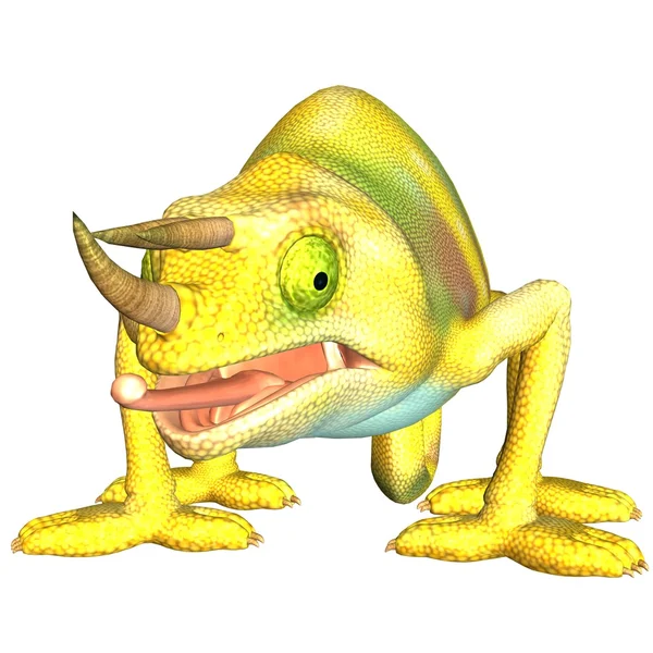 Chameleon toon — Stock Photo, Image