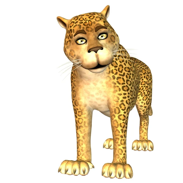 Toon Leopard — Stockfoto
