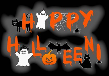 Happy halloween clipart