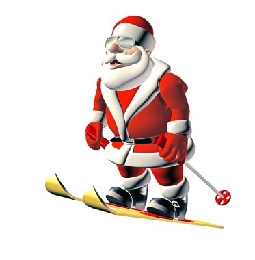 Happy santa clipart