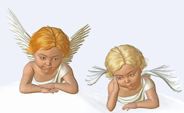 Aranyos angyalok — Stock Fotó