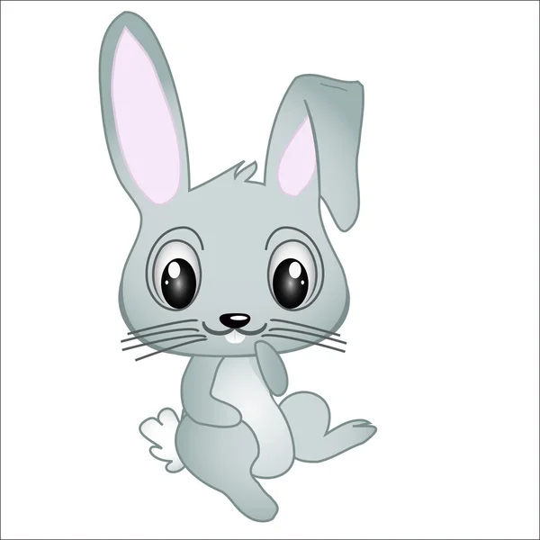 かわいいウサギ — ストックベクタ
