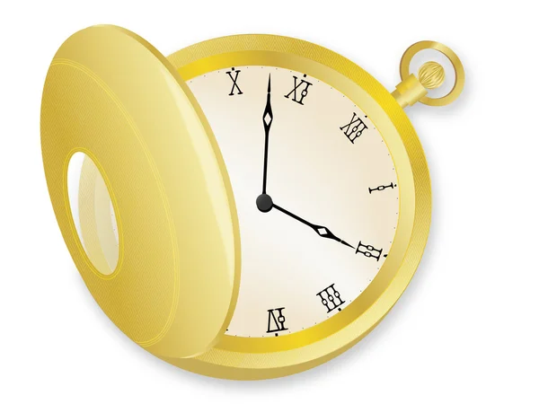 Старий годинник — стоковий вектор