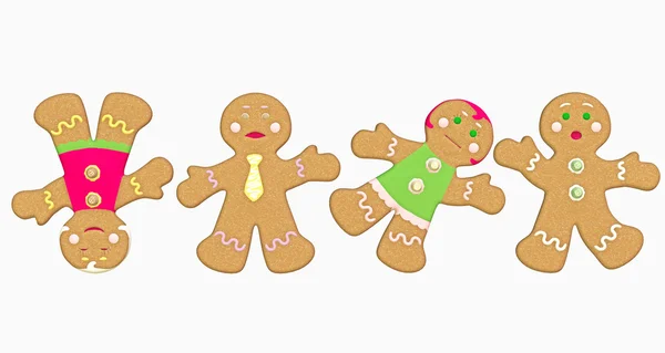 stock image Happy gingerbread