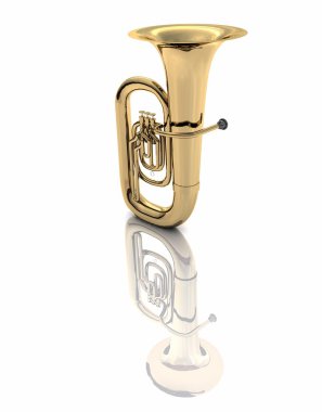 Golden Tuba clipart