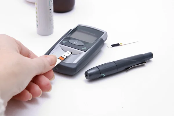 stock image Blood Sugar Test