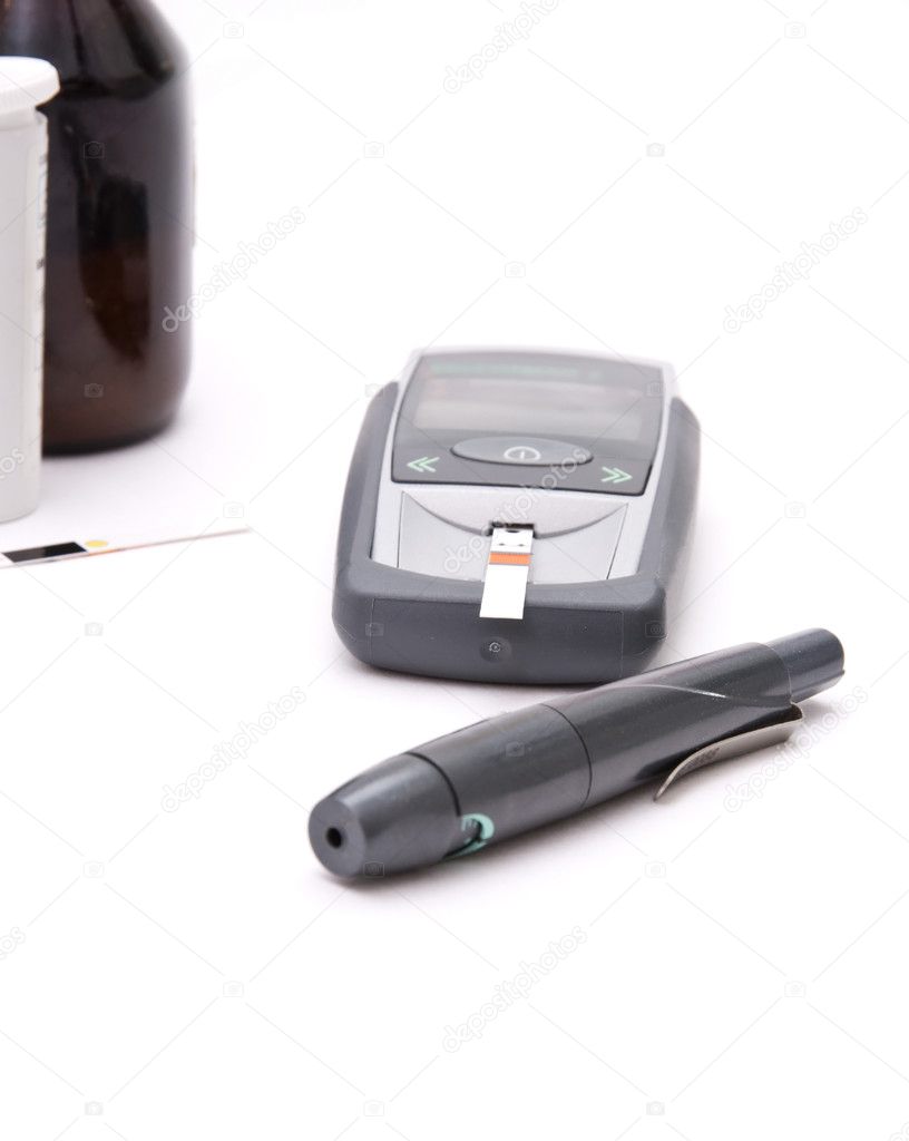 Diabetic blood sugar kit