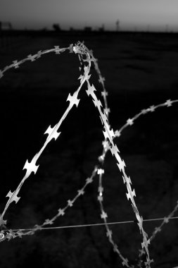 Barbed wire clipart