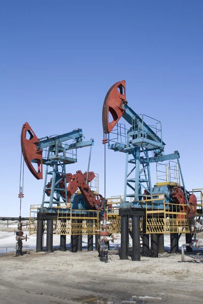 Нефтяная промышленность — стоковое фото
