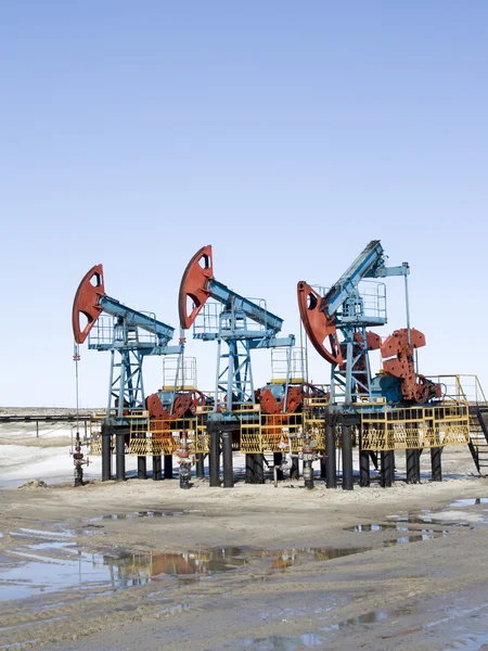 Нефтяная промышленность — стоковое фото