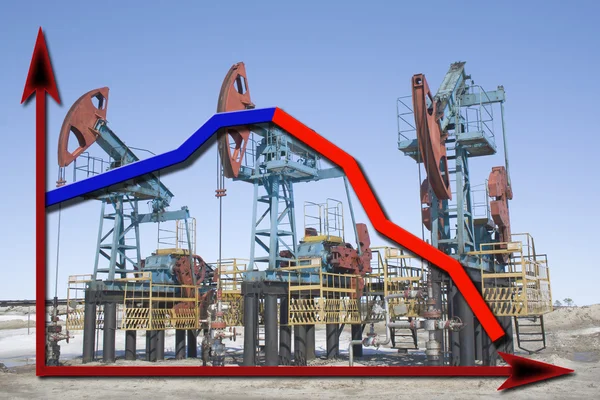 Crisi petrolifera — Foto Stock