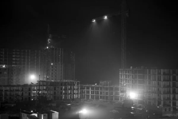 야간 작업 — 스톡 사진
