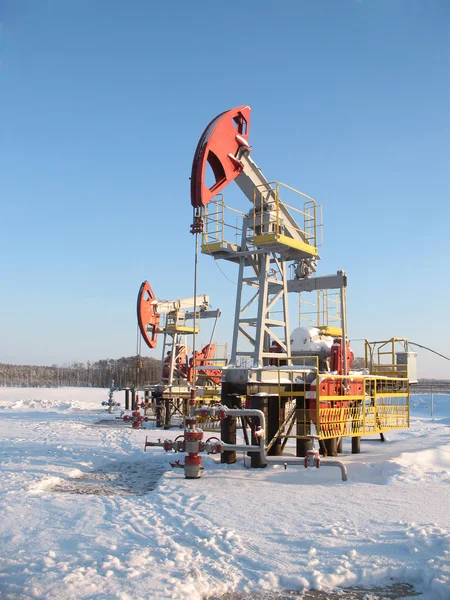 Oil pump jack 2 — Stock Photo, Image