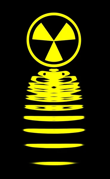 Onda de radiación — Foto de Stock