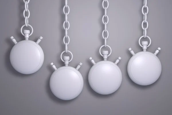 Rendered Pocket Watch Chain — Stock Photo, Image
