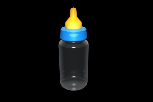 Дитяча пляшка — стокове фото