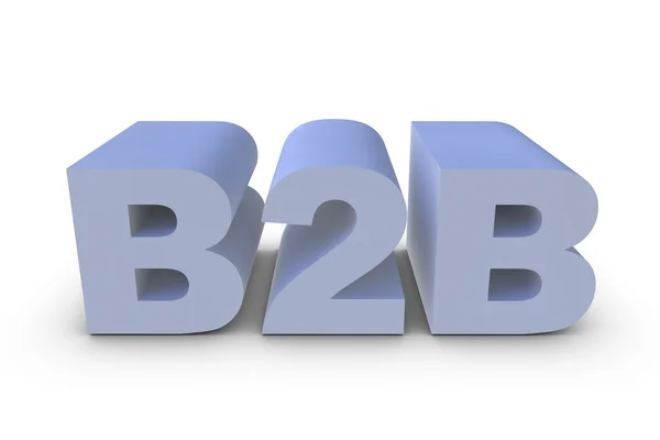 B2B letter — Stock Photo, Image