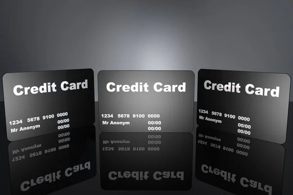 Кредитна карта — стокове фото