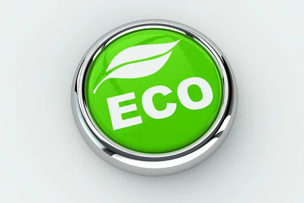 Botón Eco —  Fotos de Stock