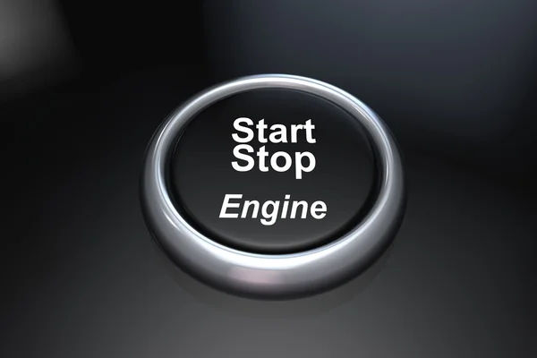 Start stop engine — Stock Photo, Image