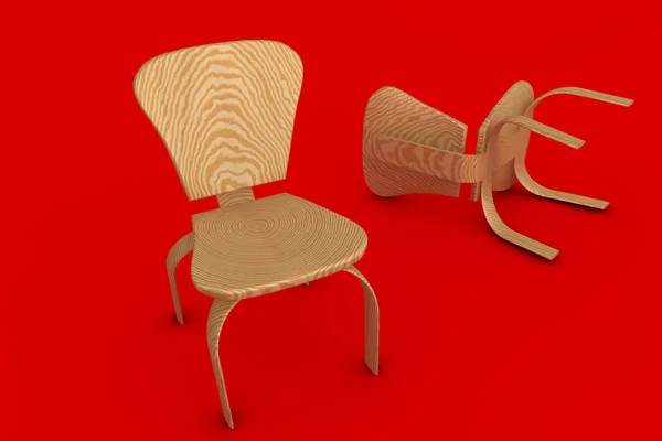 3D-s szék — Stock Fotó