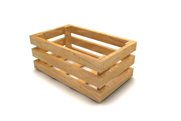 Dřevěné bedně — Stock fotografie