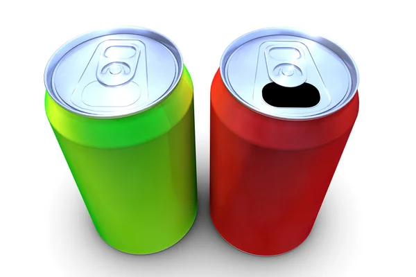 3d drink can — Stock Photo, Image