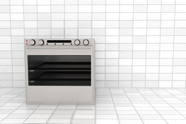 3d oven clipart