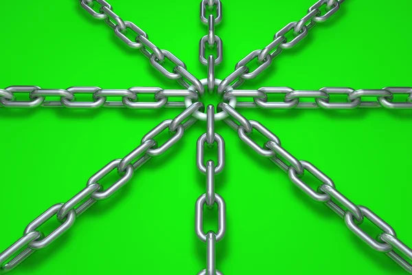 3d chain — Stock Photo, Image