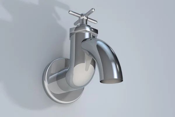 stock image 3D faucet