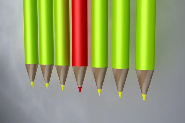 3D ołówek — Zdjęcie stockowe