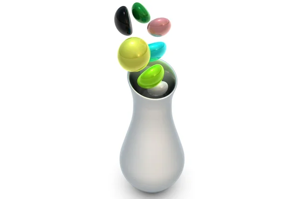 Абстрактная ваза — стоковое фото