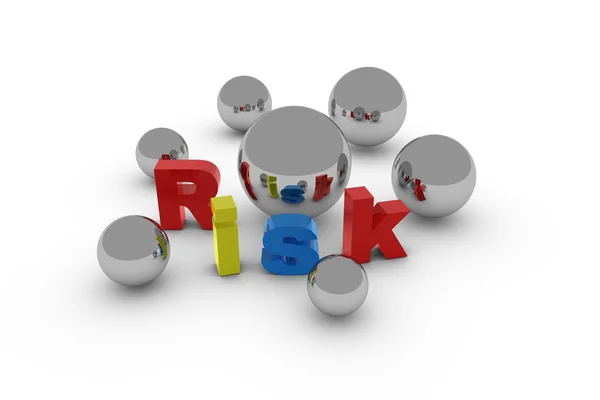 Risk letter — Stock Photo, Image