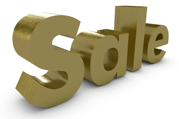 Sale words three dimensional illustration — Stock Photo, Image