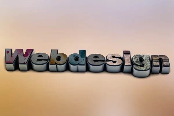 Webbdesign — Stockfoto