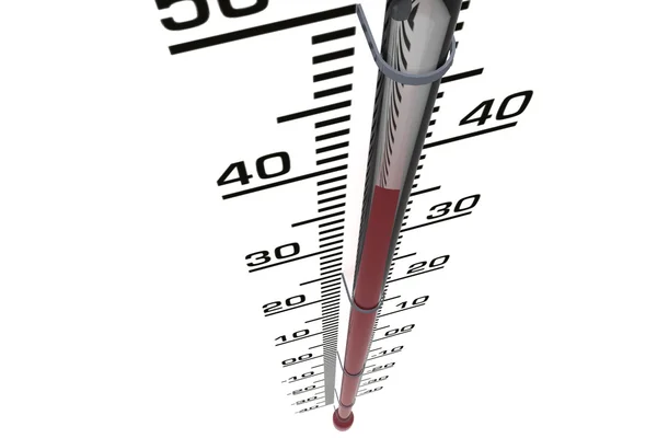 stock image 3D thermometer