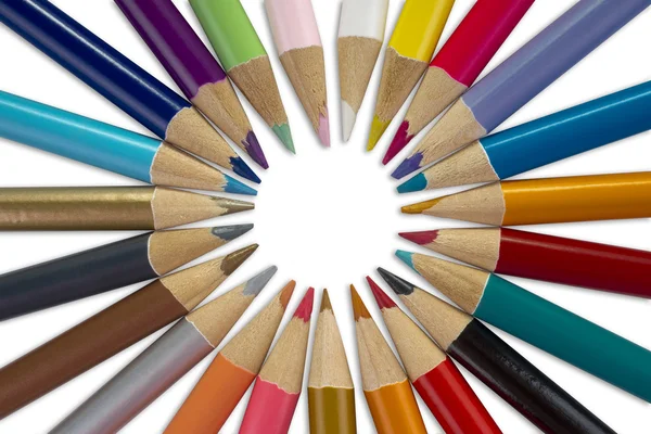 Gama de lápices — Foto de Stock