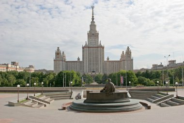 Moscow state university clipart