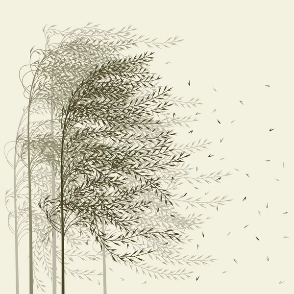 Reed fond — Image vectorielle