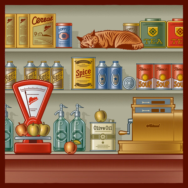 Ретро магазин
