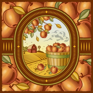 Apple harvest clipart