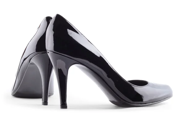 Schuhe mit hohen Absätzen isoliert auf weißem Hintergrund — Stockfoto