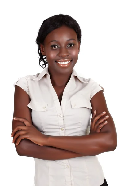 African Amrican businesswoman — Stock Photo, Image